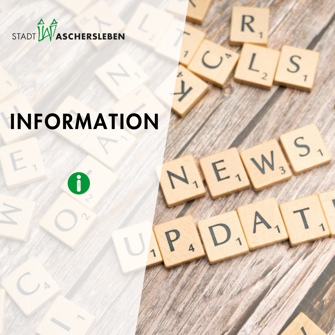 Bebilderung für Informationen bei den News