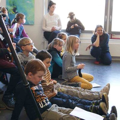 Bild vergrößern: Lesung Montessori
