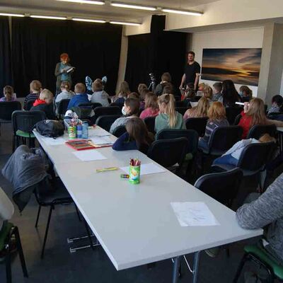 Bild vergrößern: Lesung Montessori