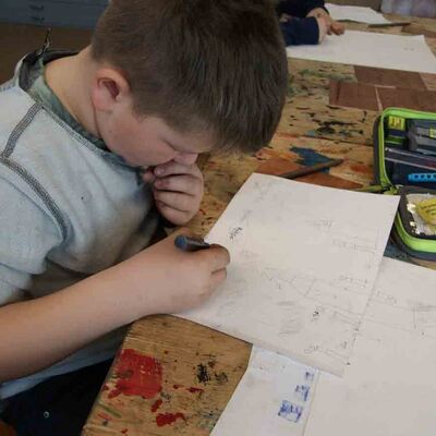 Bild vergrößern: Grafikwerkstatt Montessori