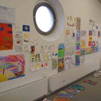 Bild vergrößern: Malerei Montessori