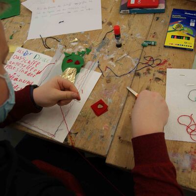 Bild vergrößern: Textilwerkstatt Kastanienschule