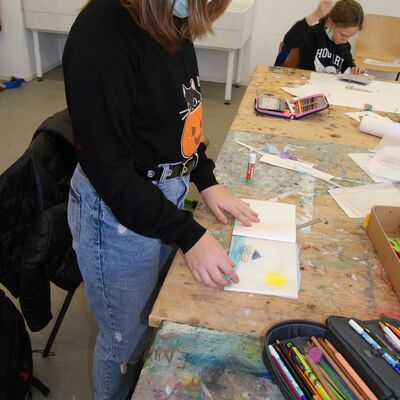 Bild vergrößern: Textil Burgschule