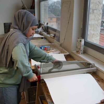 Bild vergrößern: Buchkunst Burgschule