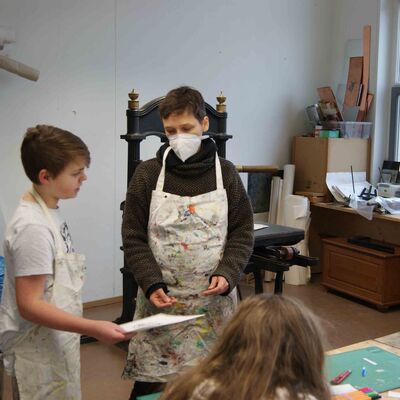 Bild vergrößern: Buchkunst Burgschule