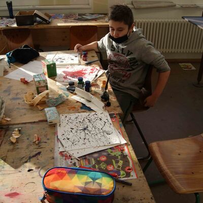 Bild vergrößern: Buchkunst Burgschule