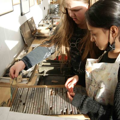 Bild vergrößern: Buchkunst Burgschule