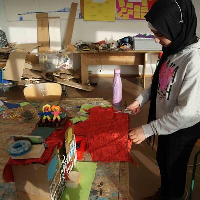 Bild vergrößern: Buchkunst Burgschule