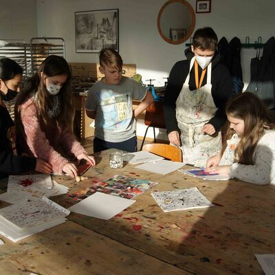 Bild vergrößern: Buchkunst Burgschule