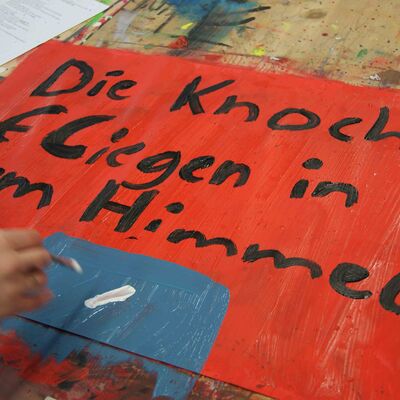 Bild vergrößern: Malerei Grafik Burgschule
