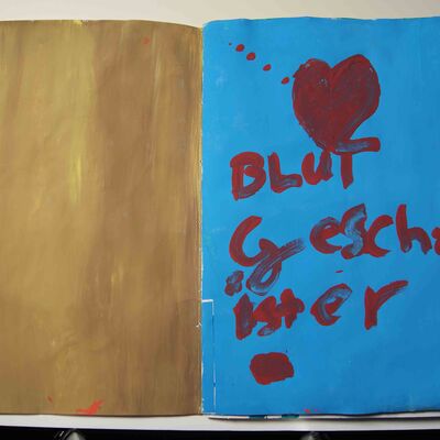 Bild vergrößern: Malbücher Burgschule