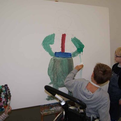 Bild vergrößern: Malerei Montessori 11_2022