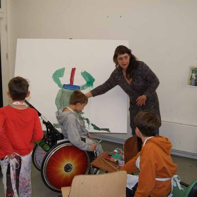 Bild vergrößern: Malerei Montessori 11_2022