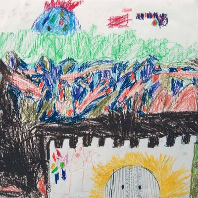 Bild vergrößern: Ergebnisse Malerei Montessori 11_2022