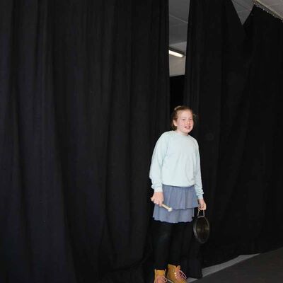 Bild vergrößern: Theaterprobe Montessori 11_2022