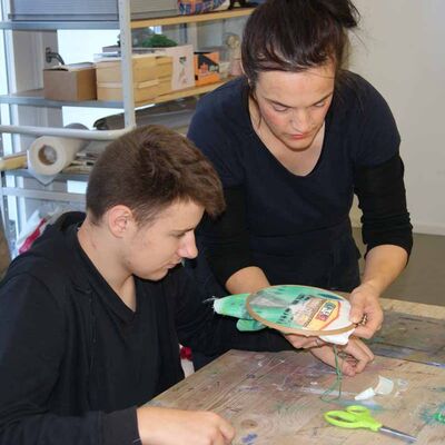 Bild vergrößern: Textiles Gestalten Albert Schweitzer 09_2022