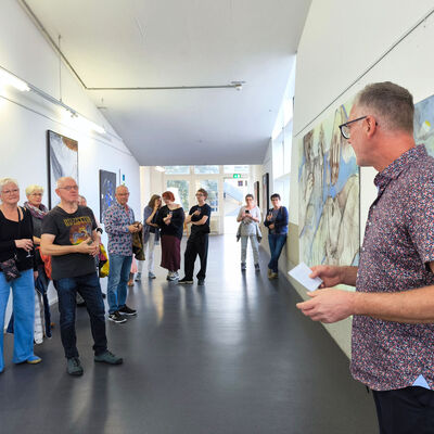 Bild vergr&ouml;&szlig;ern: 2025-09 Ausstellung 11 Jahre Sommeratelier (4)