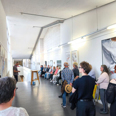 Bild vergr&ouml;&szlig;ern: 2025-09 Ausstellung 11 Jahre Sommeratelier (5)