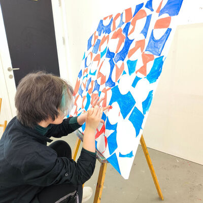 Bild vergr&ouml;&szlig;ern: 2025-09 Sek ASchweitzer Malerei (3)