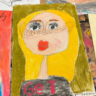 Bild vergr&ouml;&szlig;ern: 2026-02 GS Pfeilergraben Pr&auml;sentation Malerei1 (11)