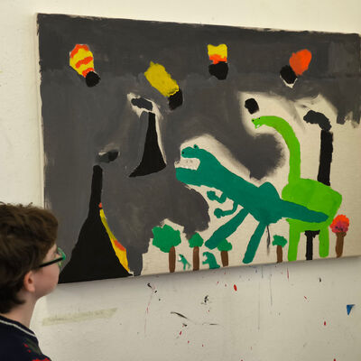 Bild vergr&ouml;&szlig;ern: 2026-03 Pestalozzi Pr&auml;sentation Malerei (4)