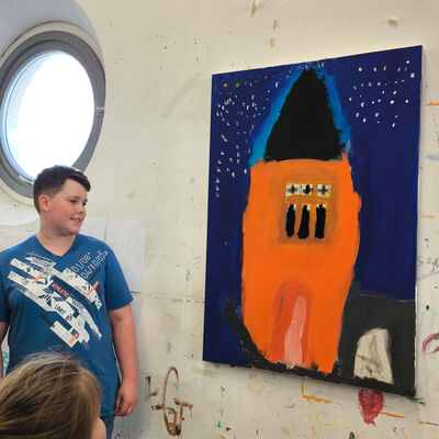 Bild vergr&ouml;&szlig;ern: 2026-03 Pestalozzi Pr&auml;sentation Malerei (12)