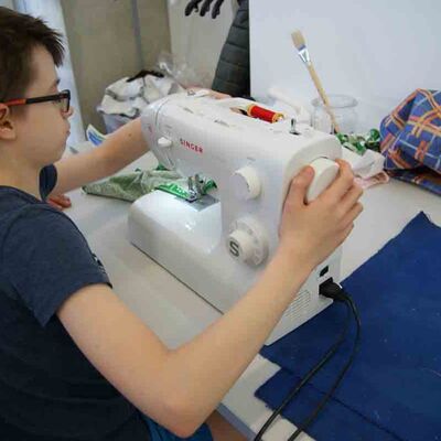 Bild vergrößern: Textil Pestalozzischule