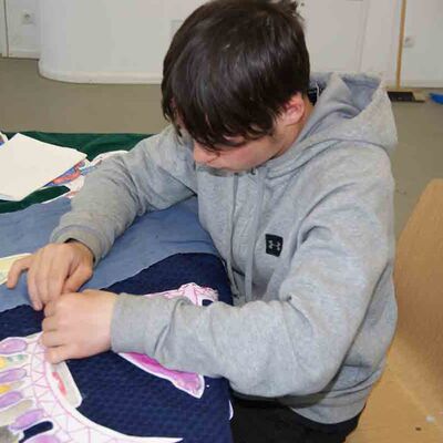 Bild vergrößern: Textil Pestalozzischule