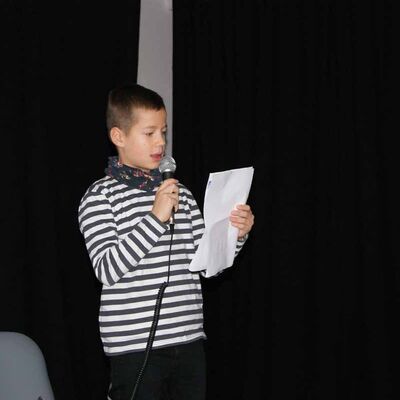Bild vergrößern: Lesung Grundschule Mehringen