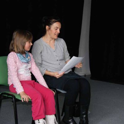 Bild vergrößern: Lesung Grundschule Mehringen